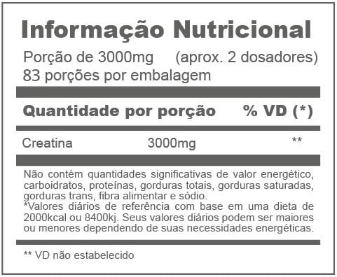 Creatina 250g Vegana StayGreen