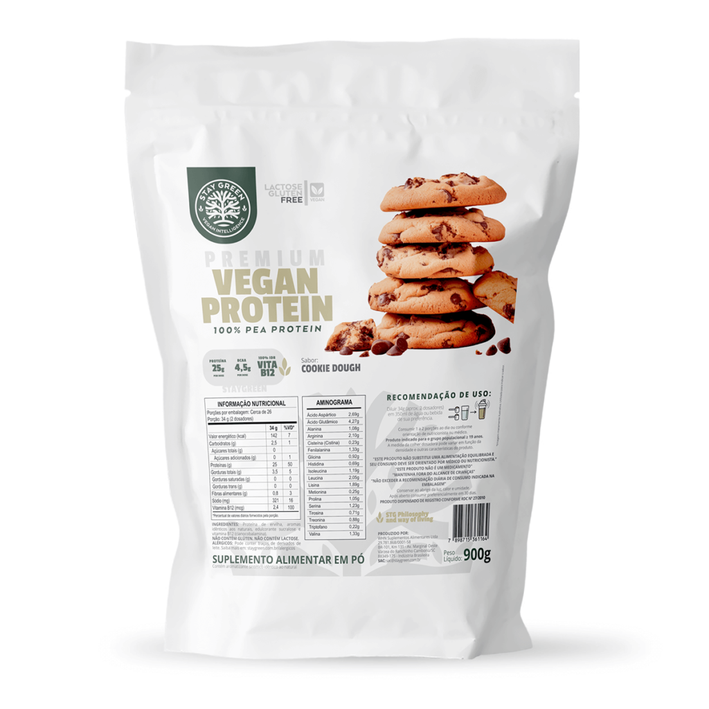 Vegan Protein sabor Cookie Stay Green