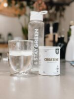 Creatina e garrafa Stay Green