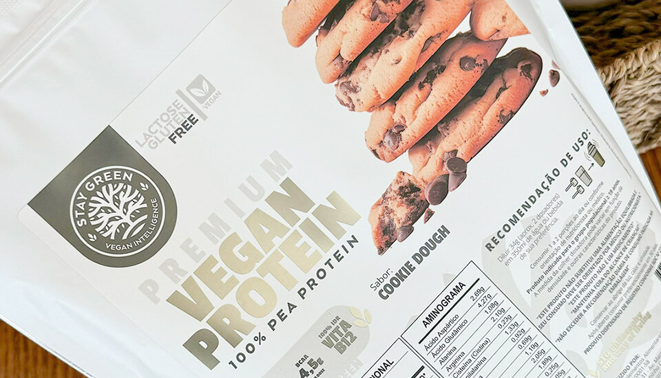 Vegan Protein sabor Cookie Dough