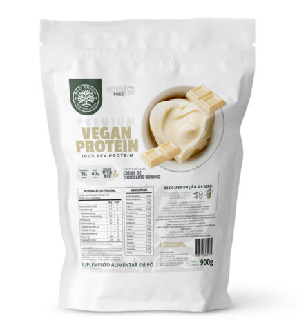 Vegan Protein Creme de Chocolate Branco