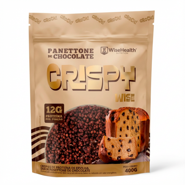 Crispy Wise Vegan Panettone de Chocolate